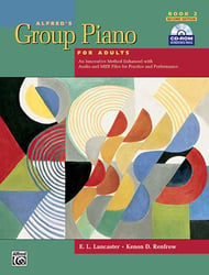 Alfred's Group Piano for Adults piano sheet music cover Thumbnail